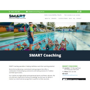 Fitness Coaching website in Port Macquarie