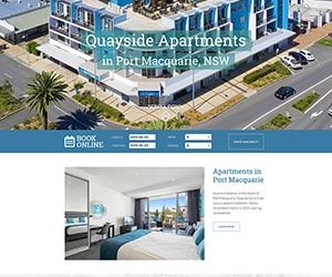Port Macquarie Website for Quayside Apartments